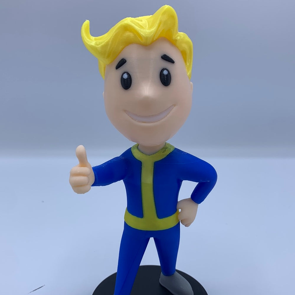 Vault Boy 111 statue
