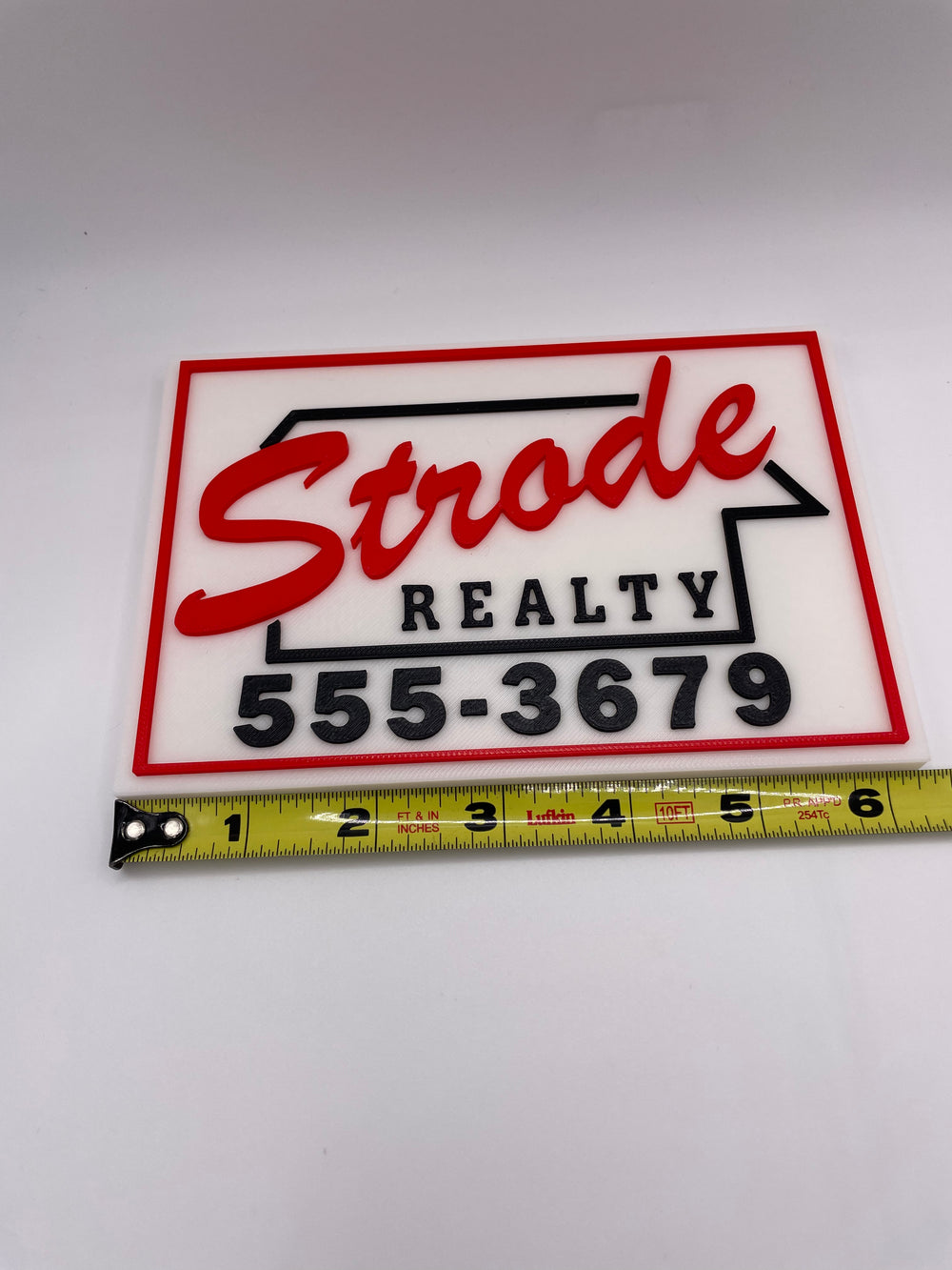 Halloween strode realty sign