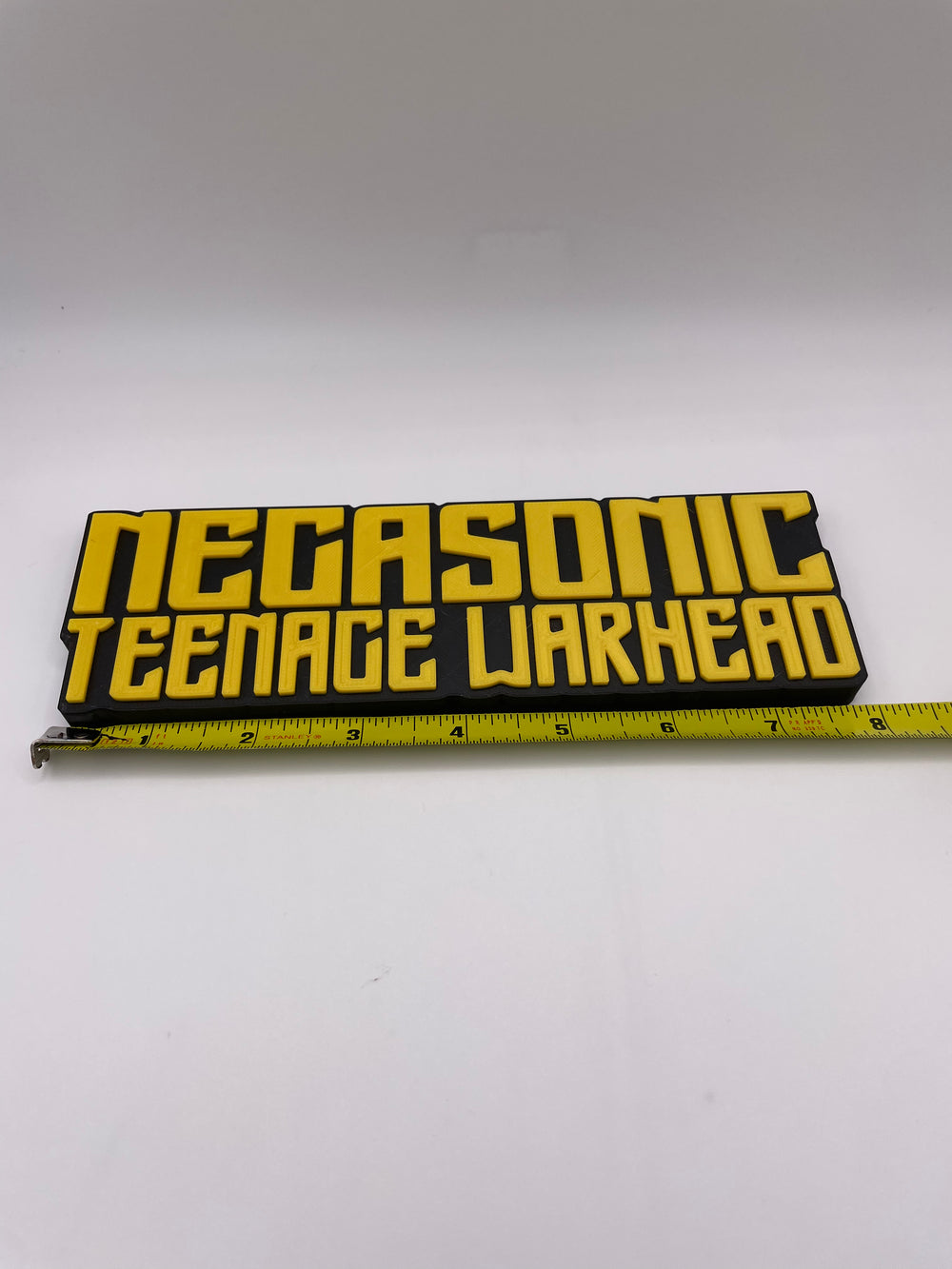 Necasonic teenage warhead sign