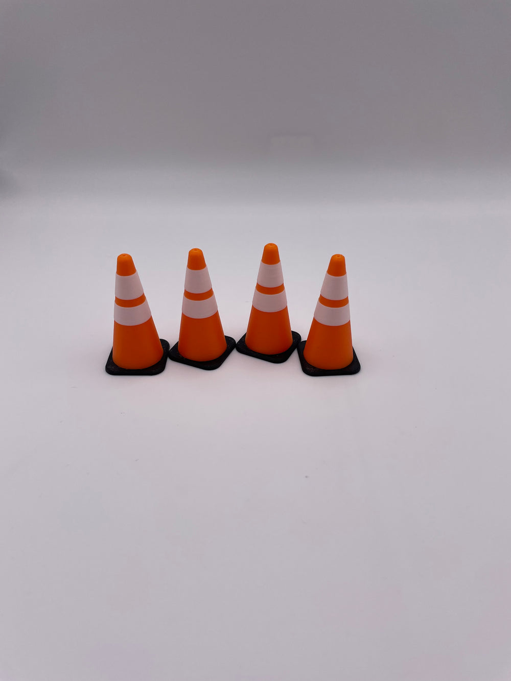 1/18 traffic cone diorama