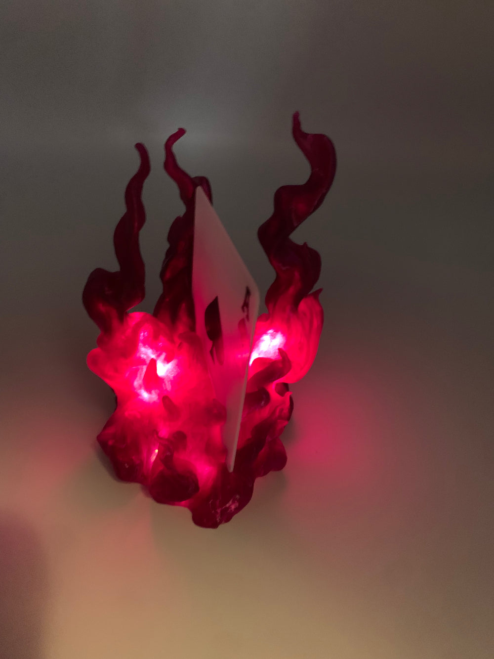 Gambit cosplay effect.