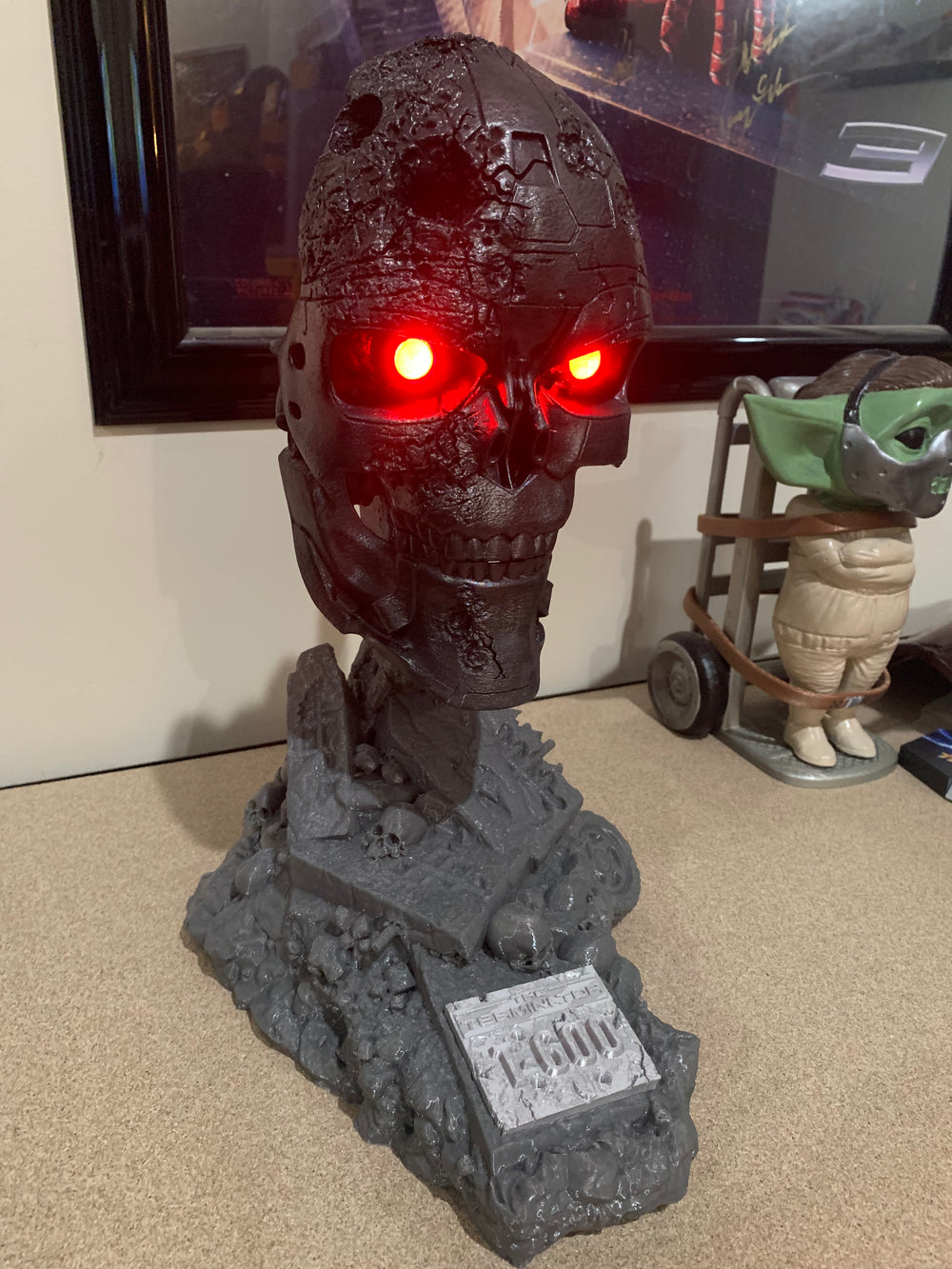 Terminator T600 life size statue