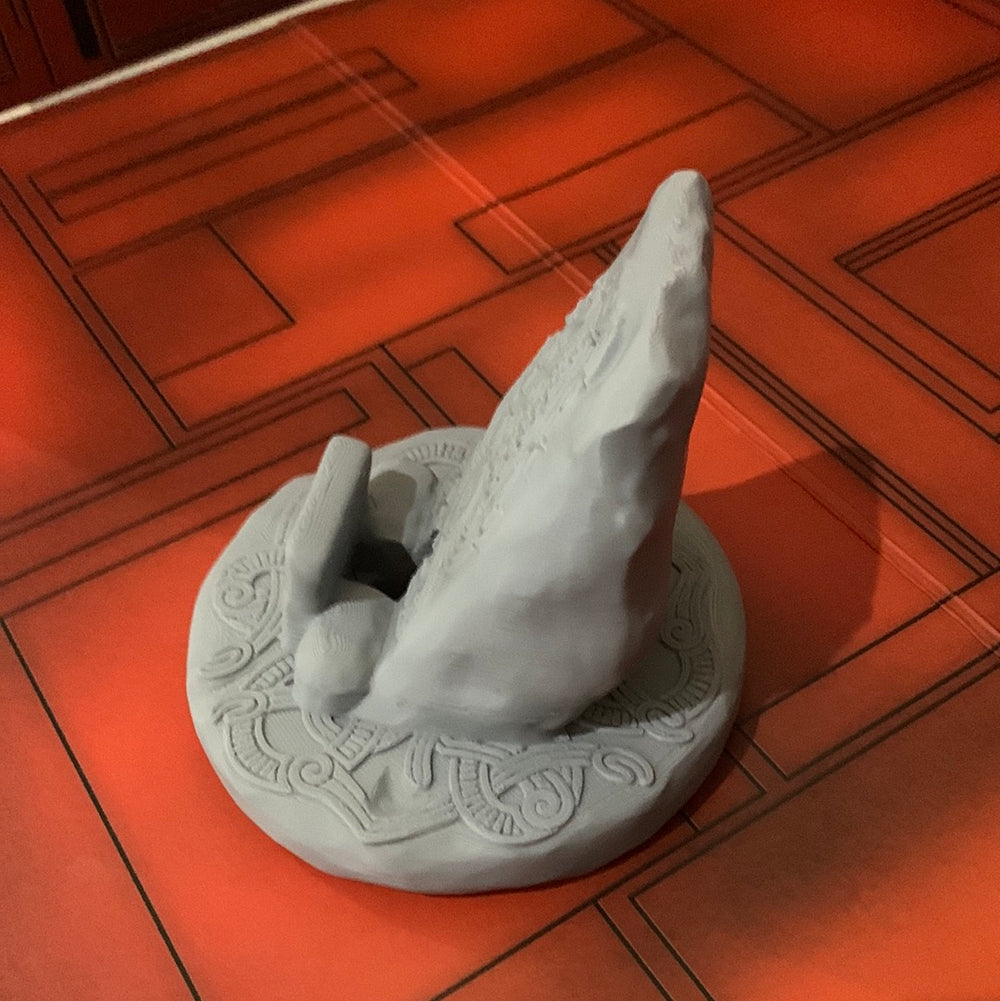 Viking Ruin Stone phone stand