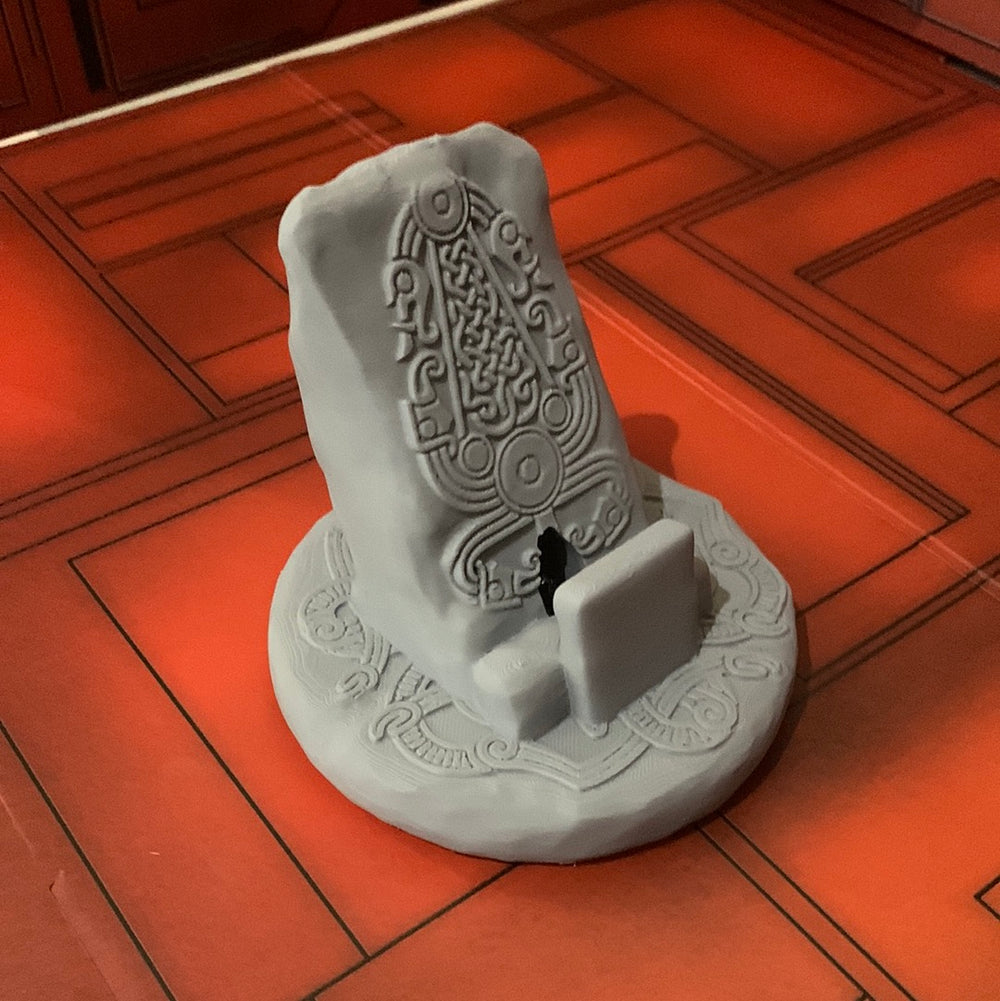 Viking Ruin Stone phone stand