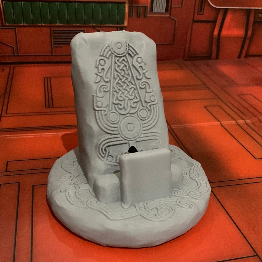 Viking Ruin Stone phone stand
