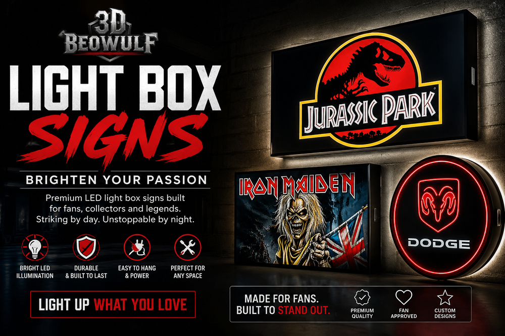 Light box sign
