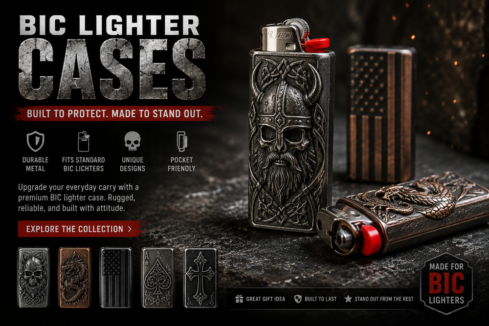 Custom Bic Lighter Cases