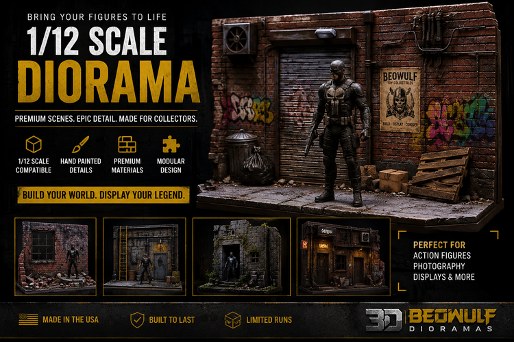 1/12 scale diorama