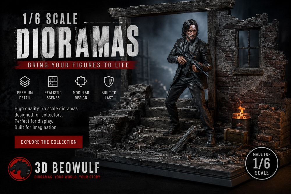 1/6 scale diorama