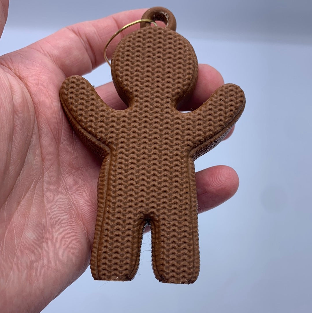 Gingerbread Man Christmas tree ornament