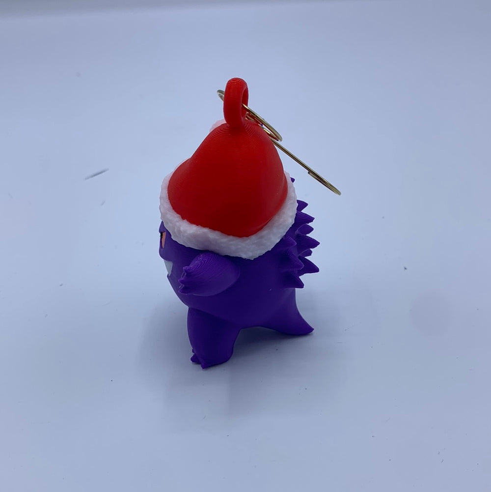 Gengar Christmas tree ornament