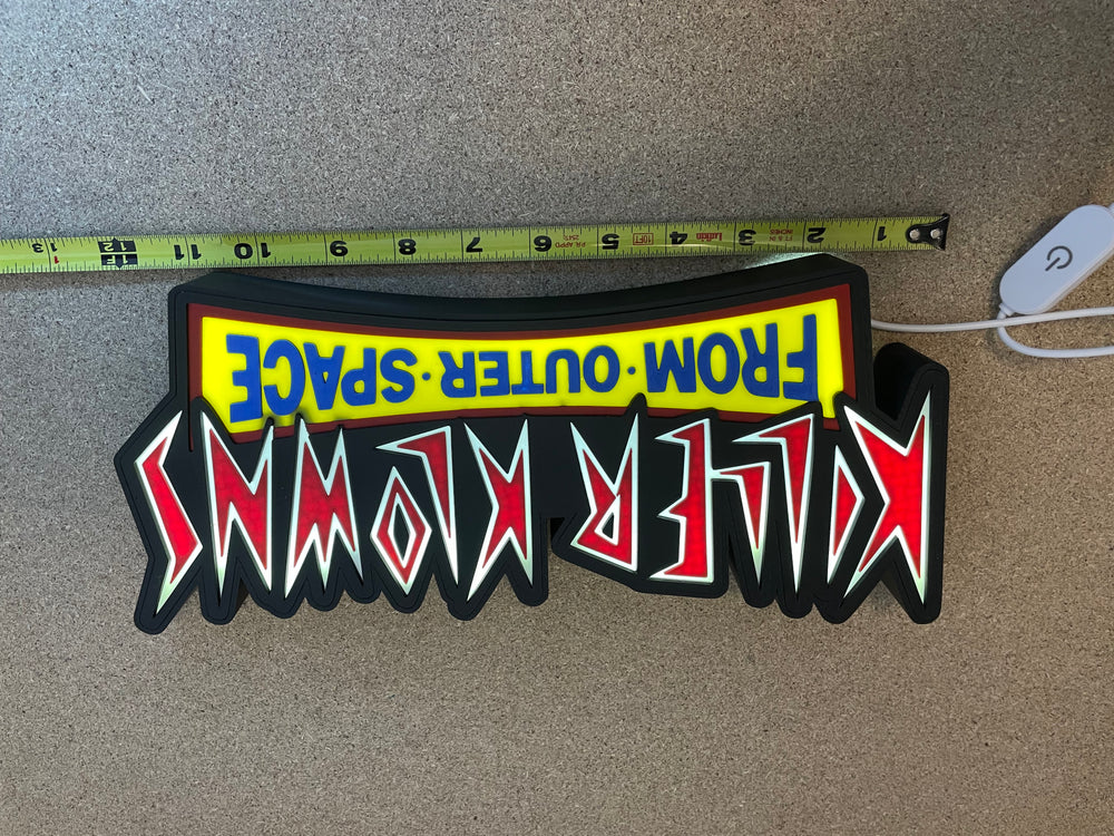 Clown sign v4 light box sign