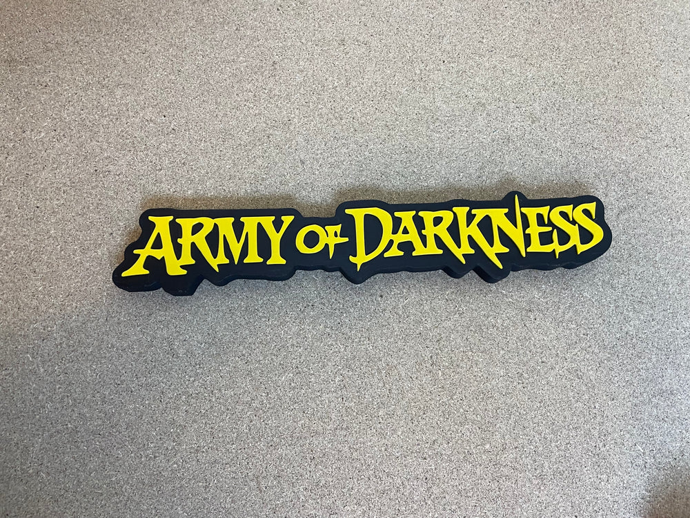 Army of darkness large sign