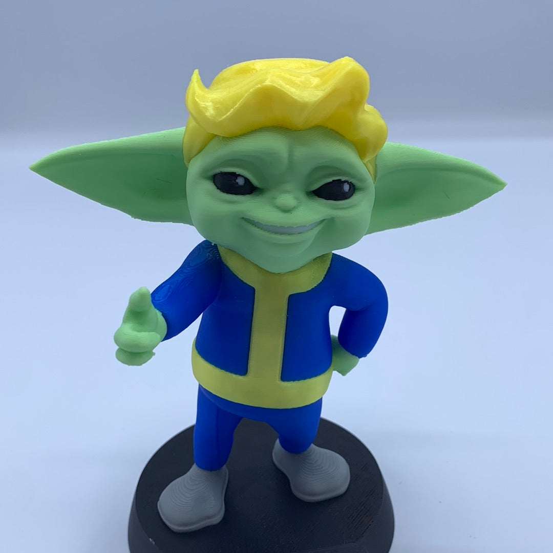 Space Alien Vault Boy 111 Statue