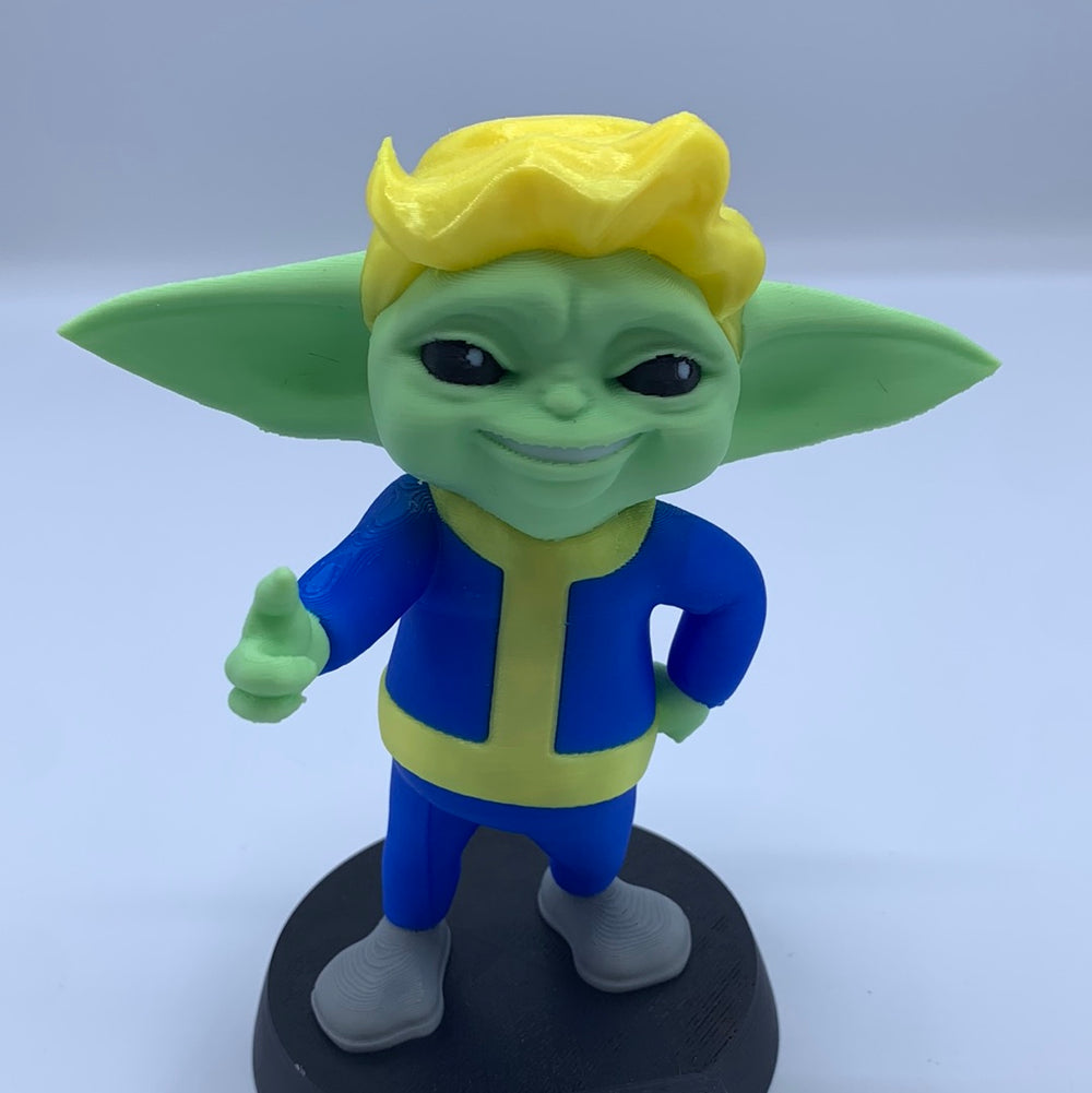 Space Alien Vault Boy 111 Statue