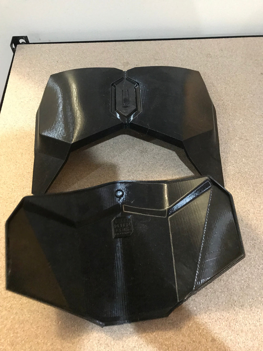 Mandalorian Mando Beskar Chest Armor Raw print