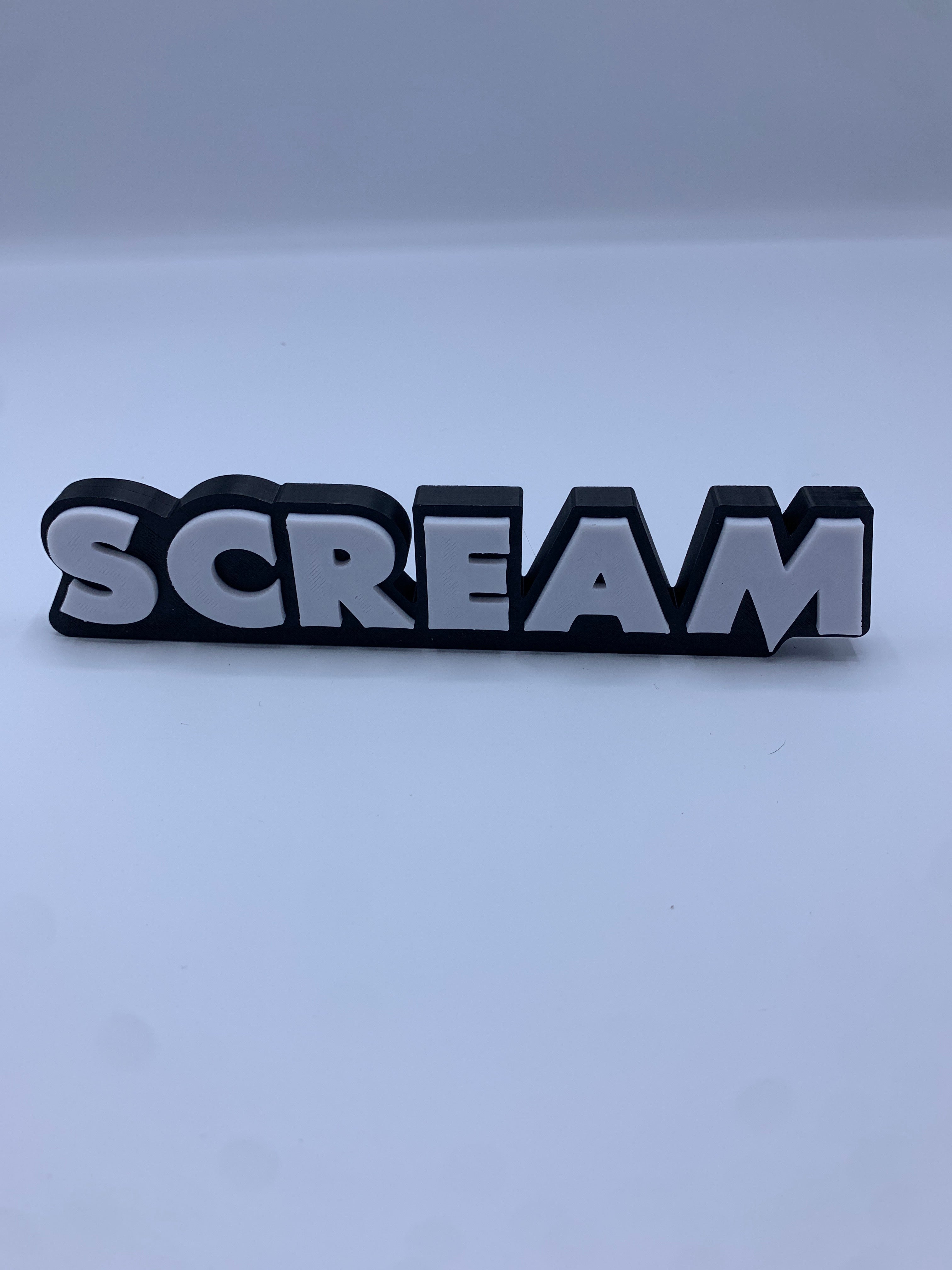 Scream Sign – 3D Beowulf
