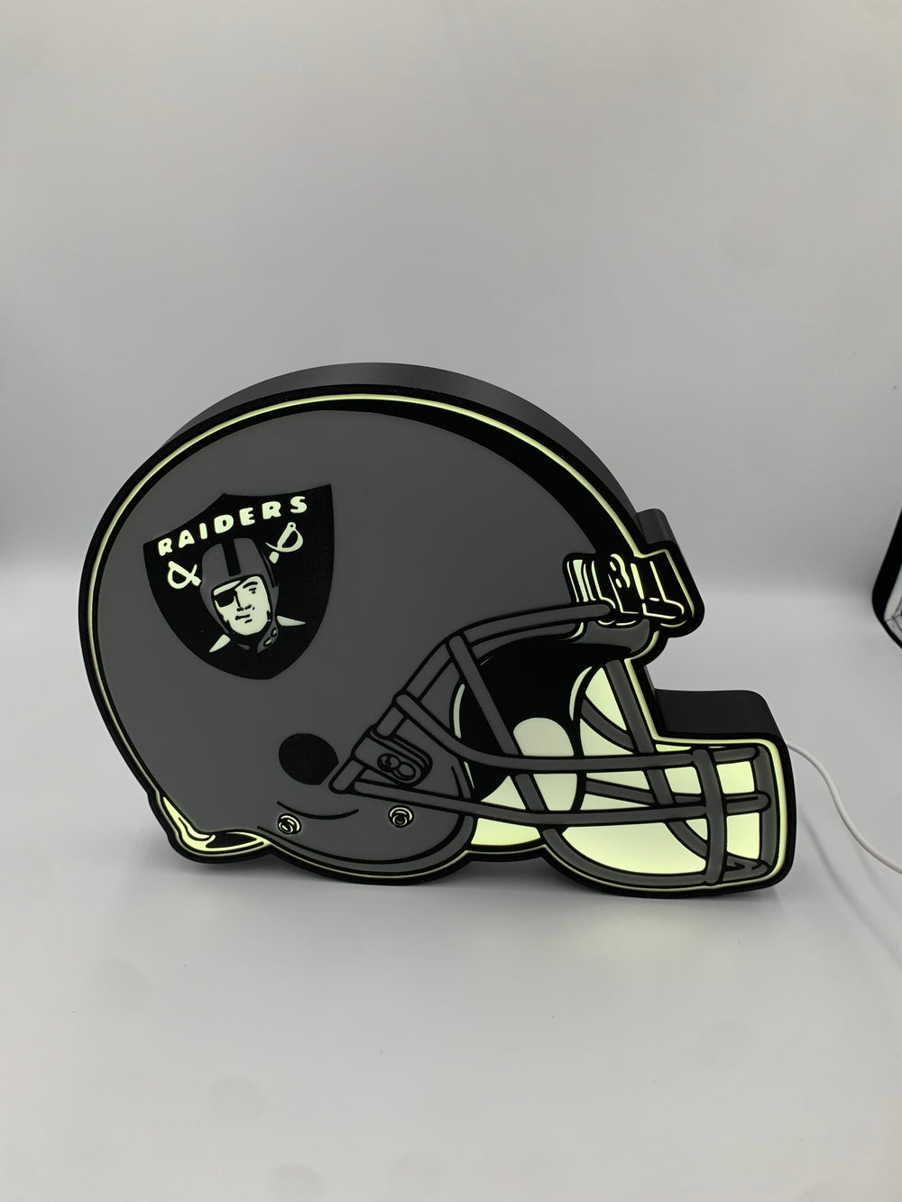 Raiders lighter box sign