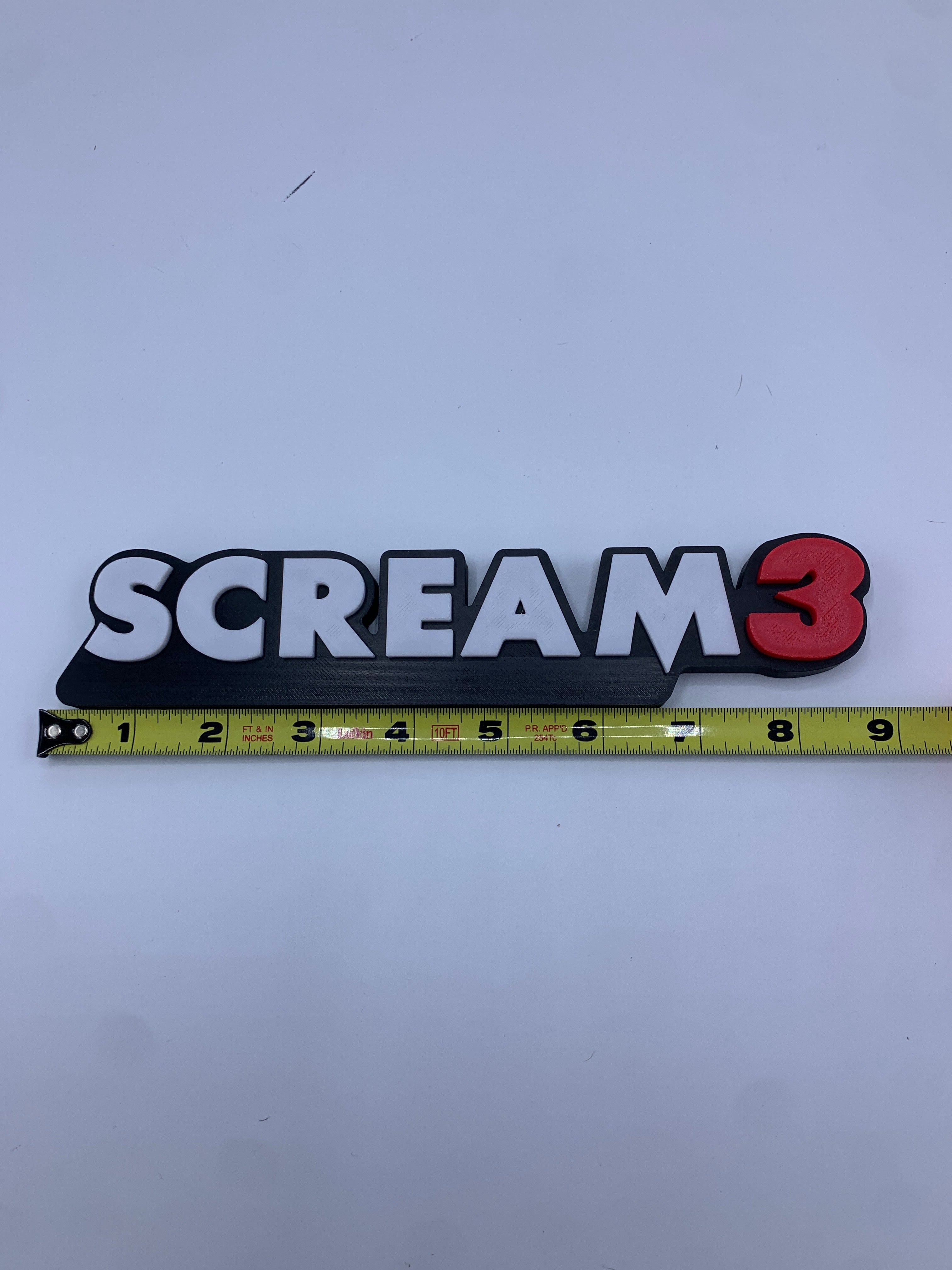 Scream 3 Sign
