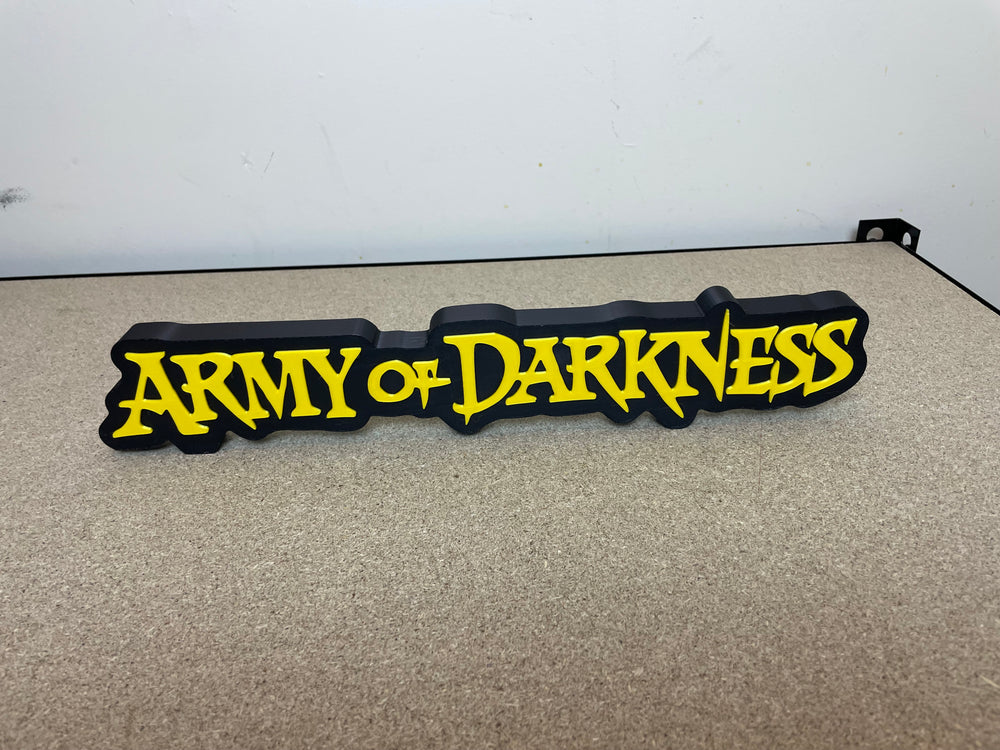 Army of darkness large sign