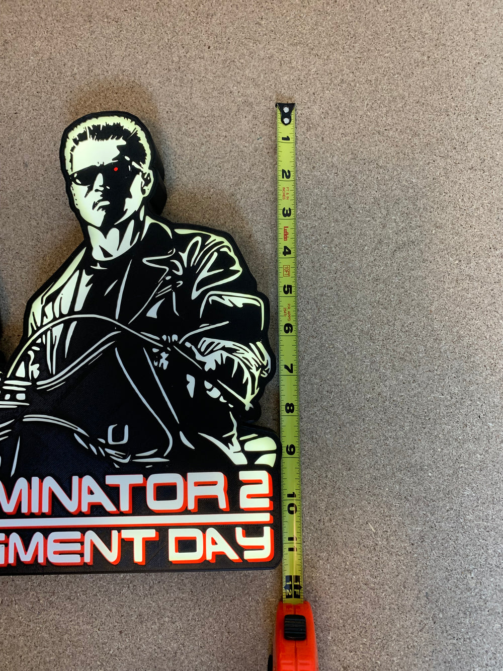 Terminator 2 light box sign