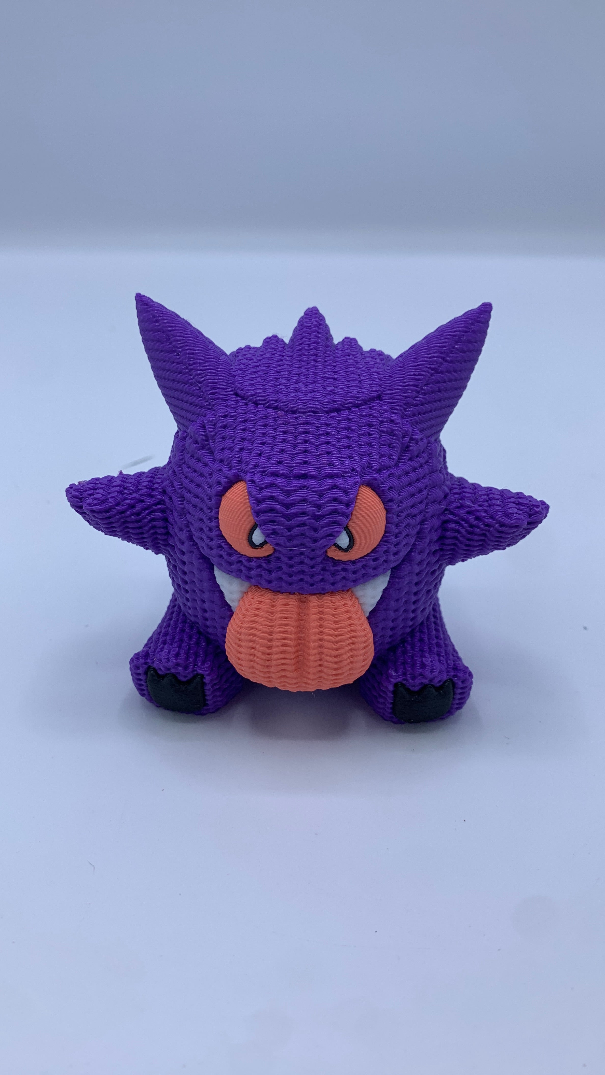 Gengar crochet look statue