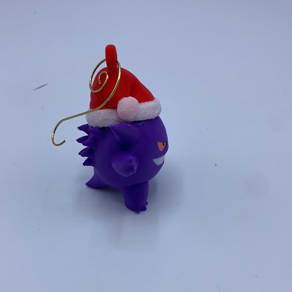 Gengar Christmas tree ornament