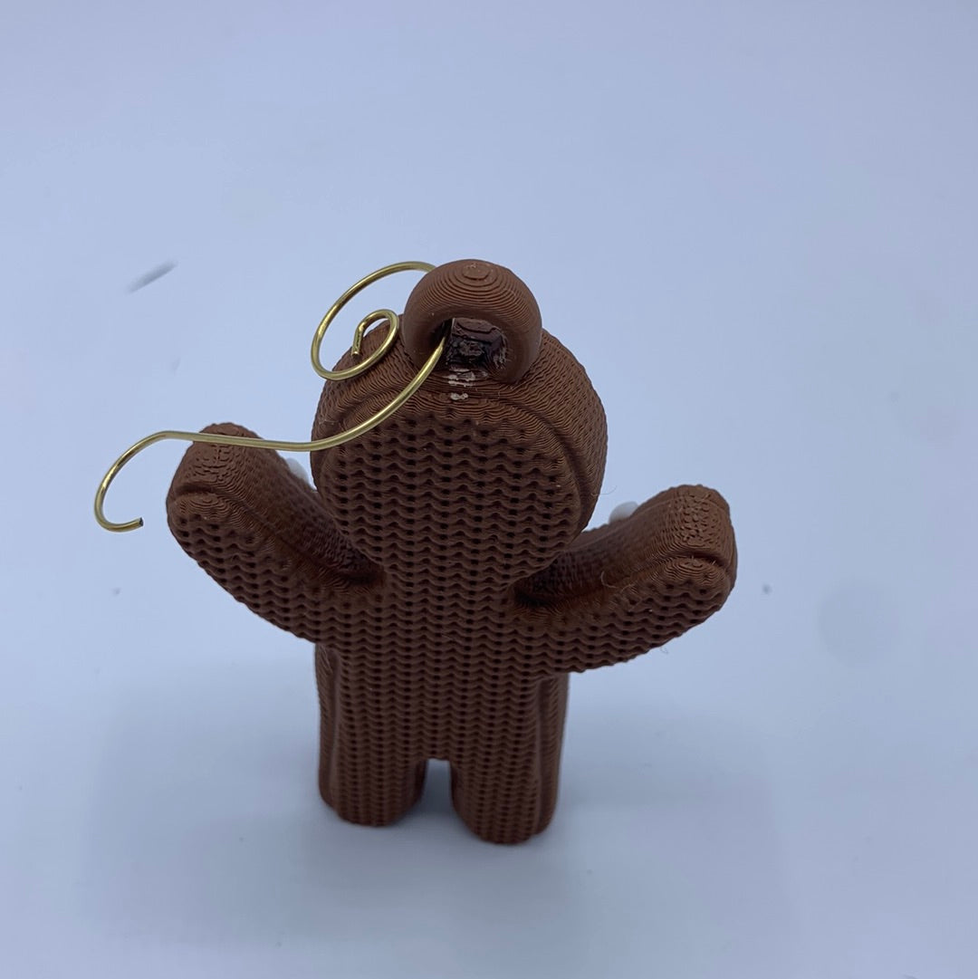 Gingerbread Man Christmas tree ornament