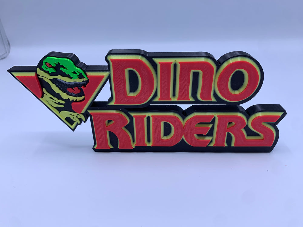 Dino Riders Sign