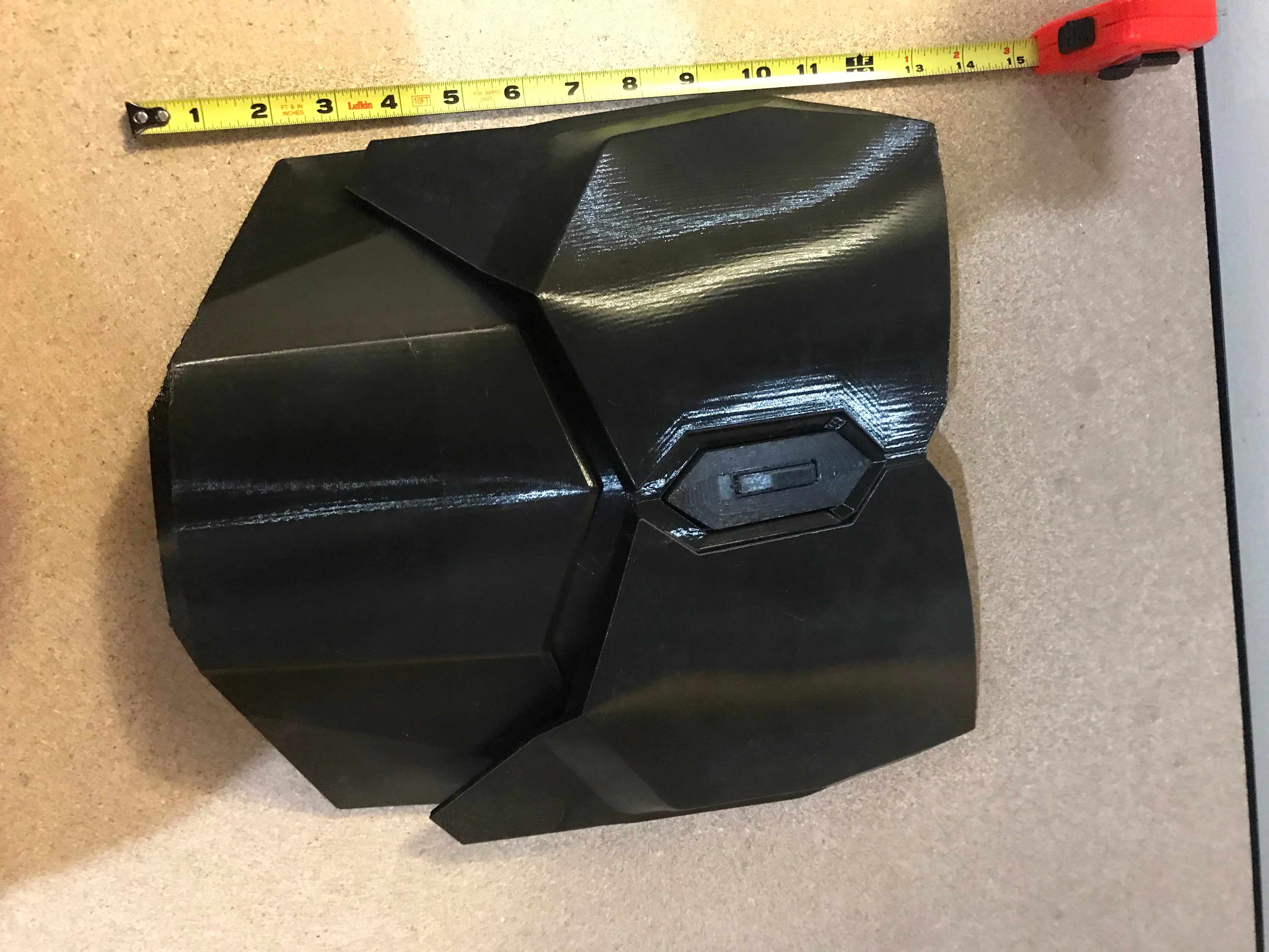 Mandalorian Mando Beskar Chest Armor Raw print