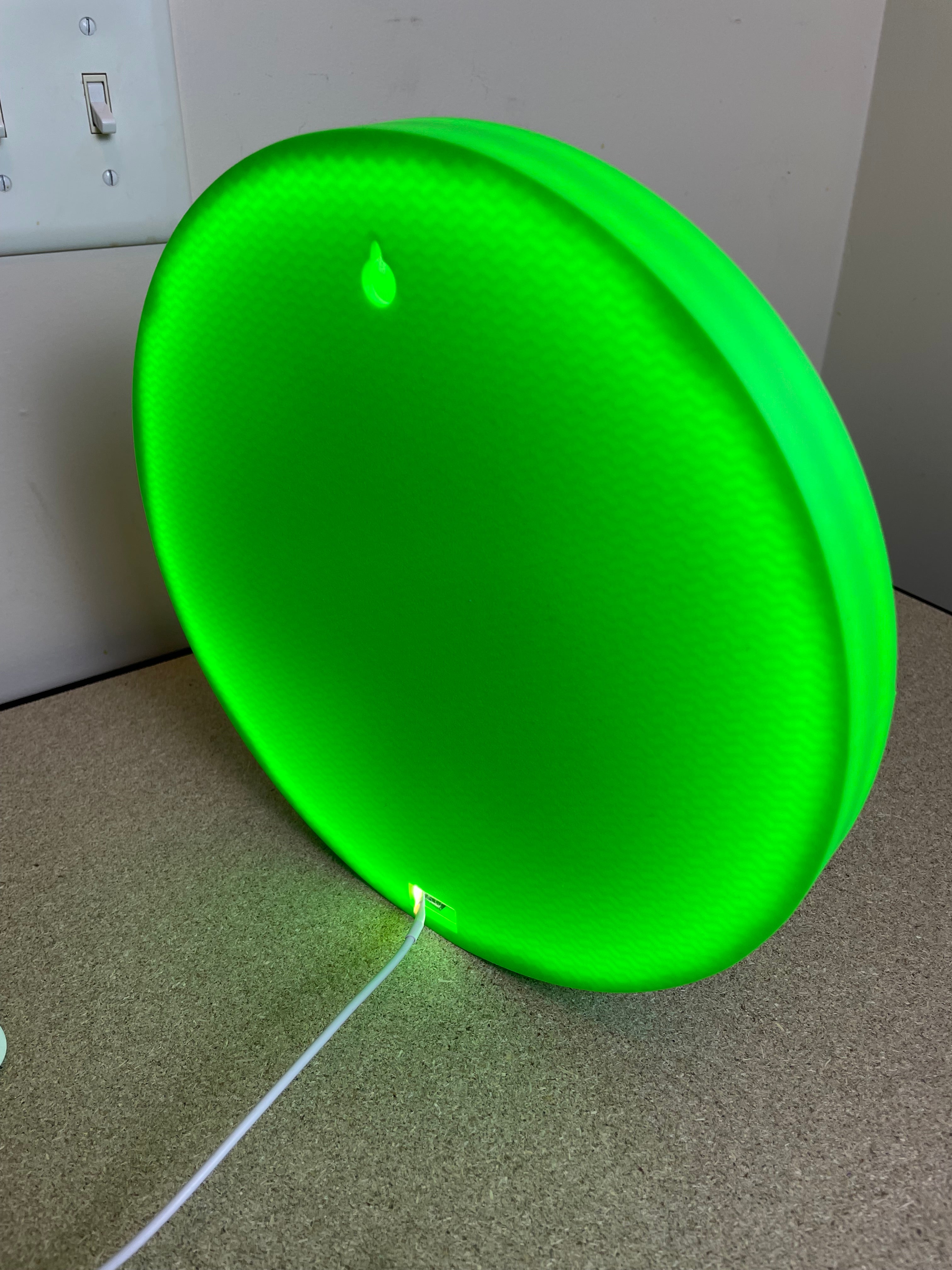 Halloween light box sign.