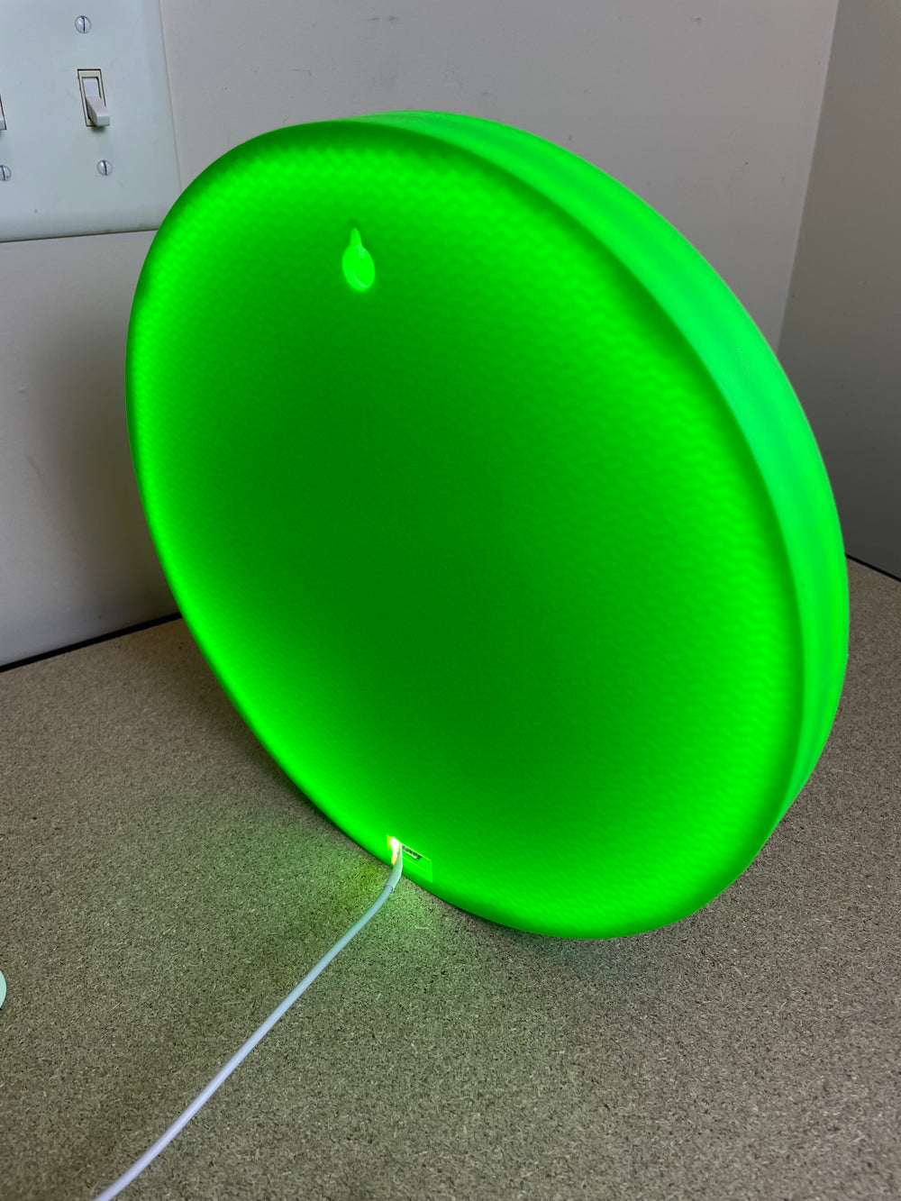 Halloween light box sign.