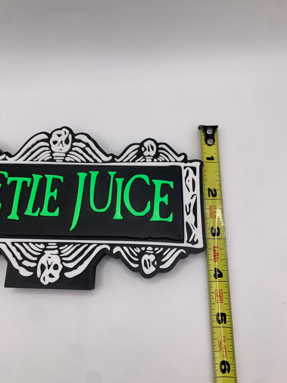 Beetle juice sign