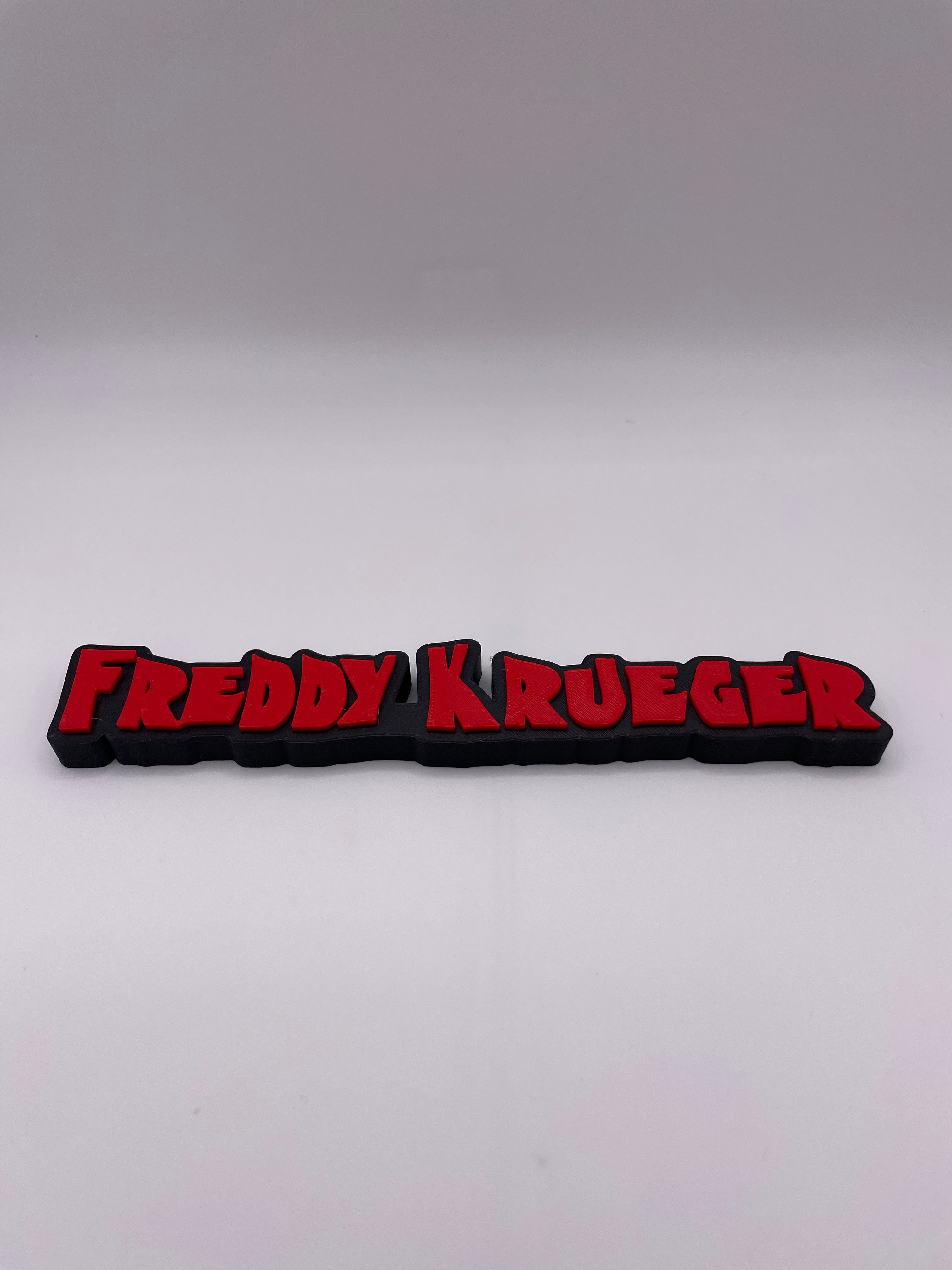 Freddy Krueger sign