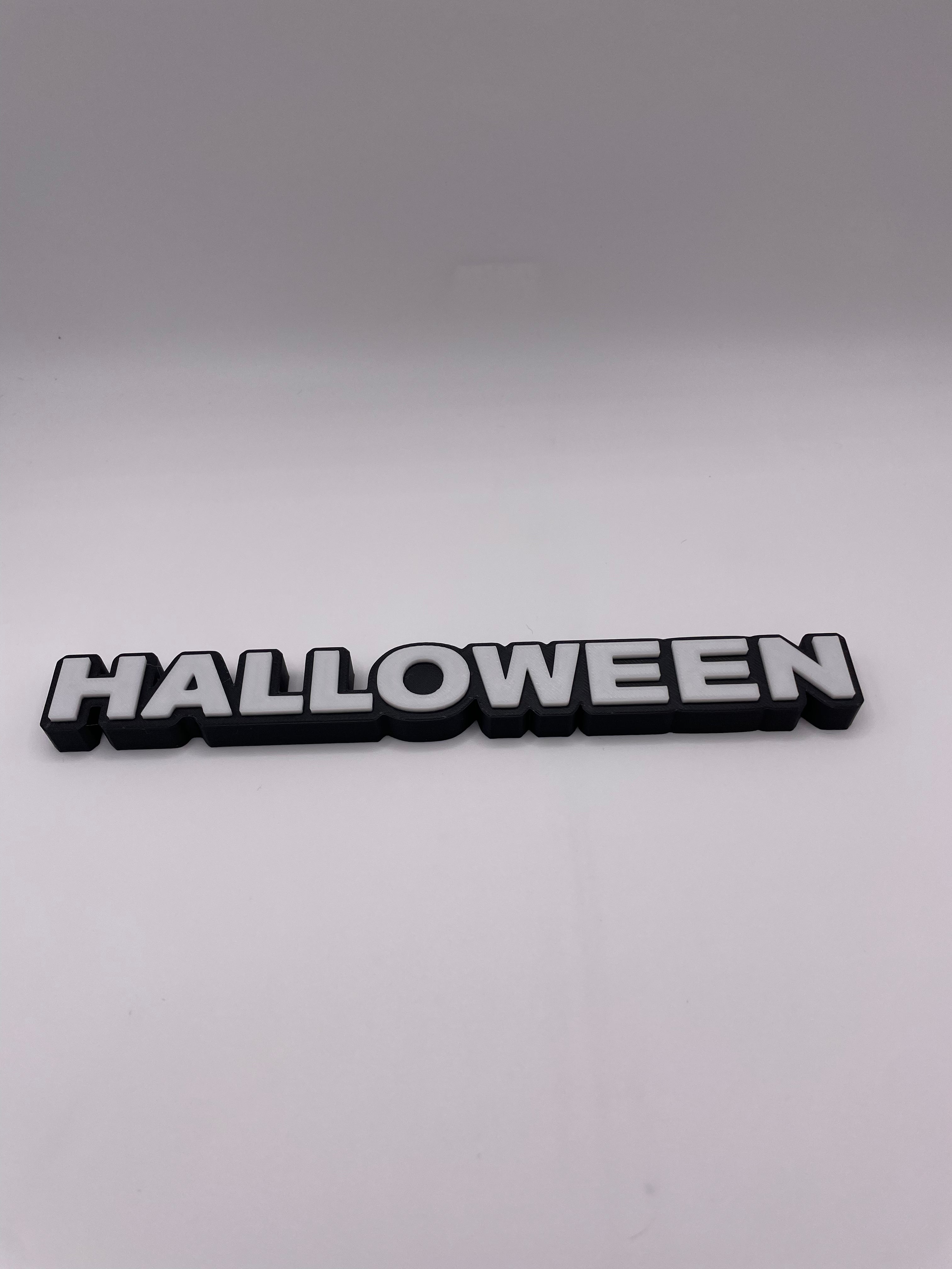 Halloween sign