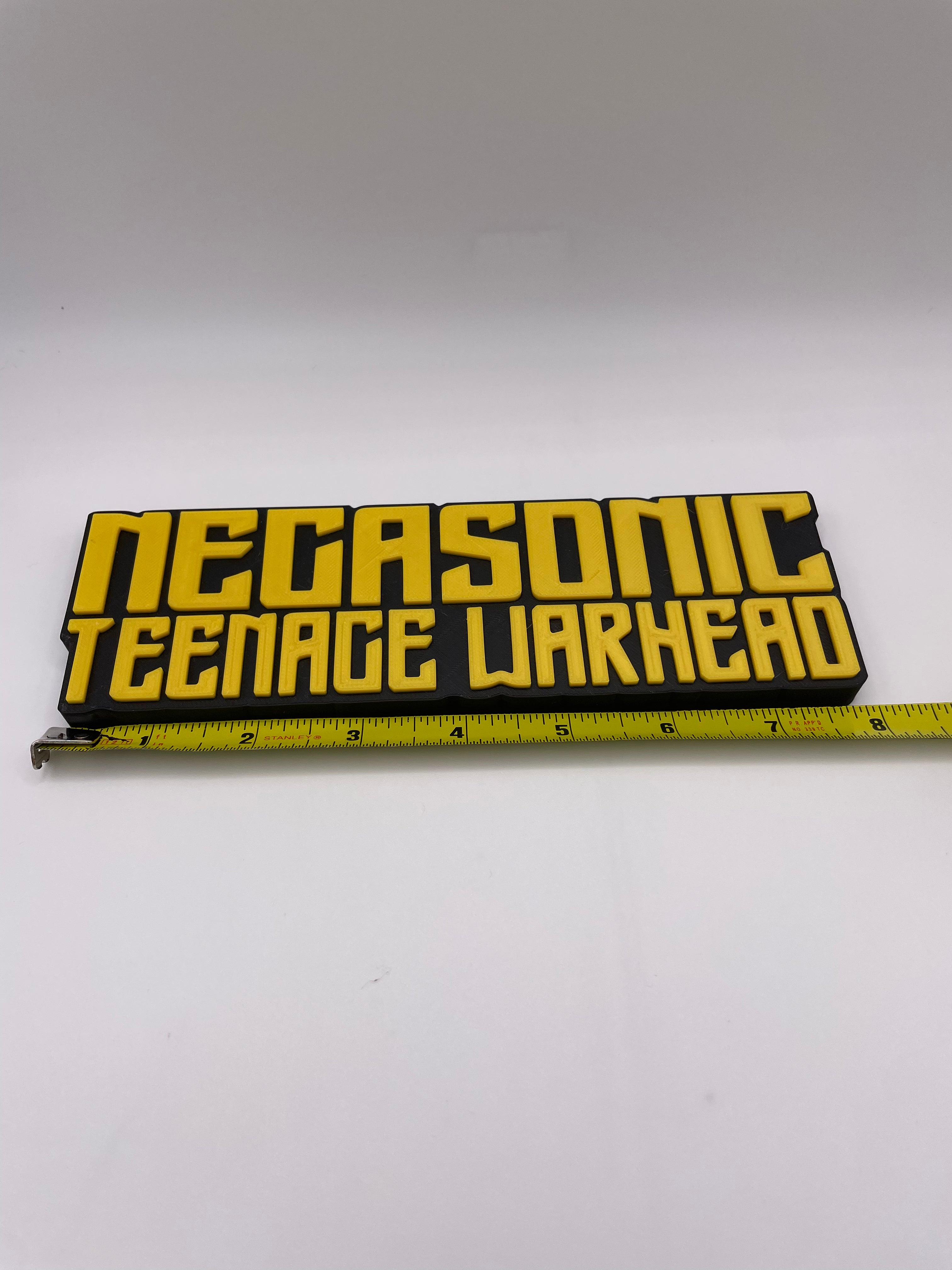 Necasonic teenage warhead sign