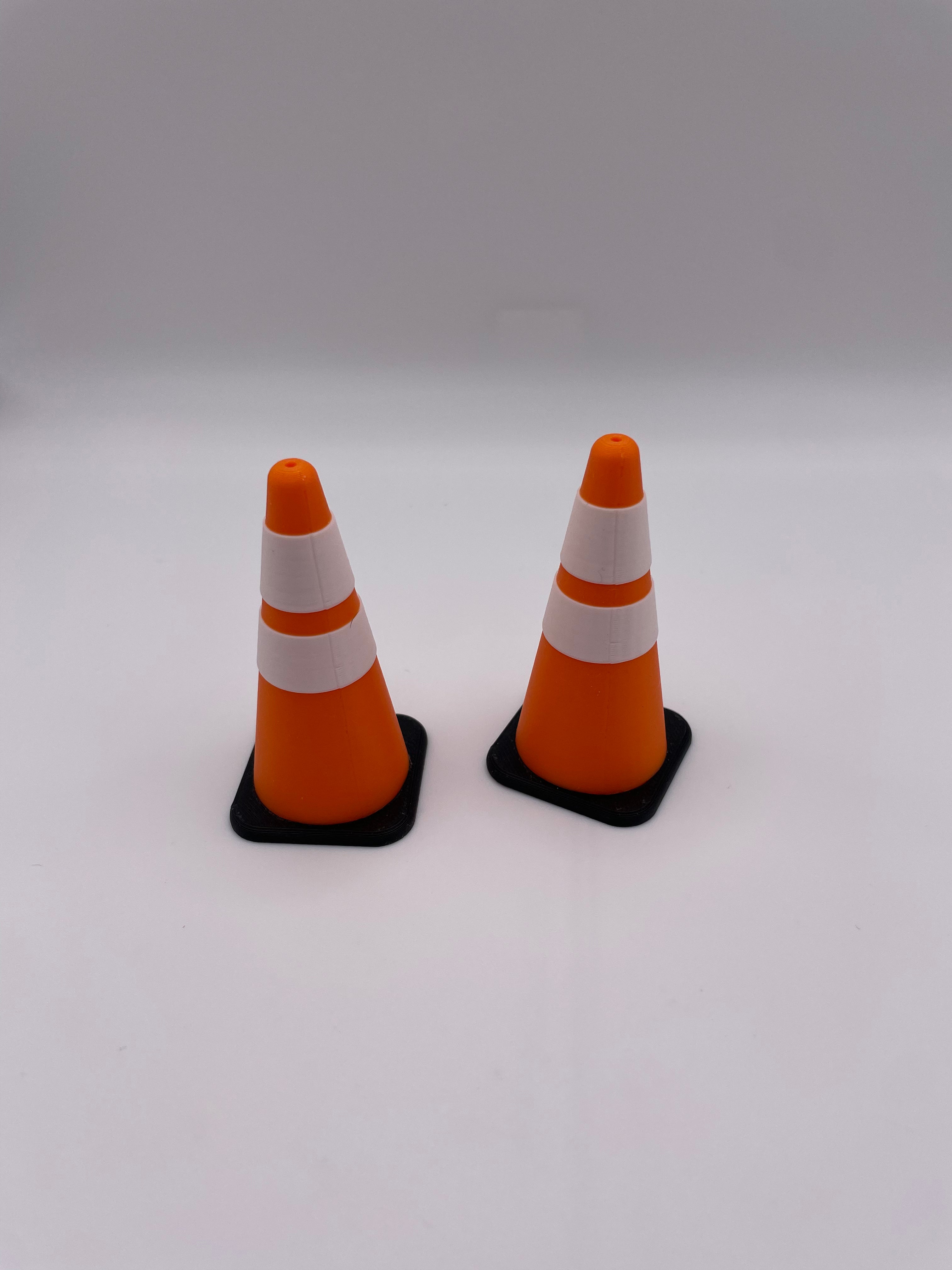 1/12 traffic cone diorama
