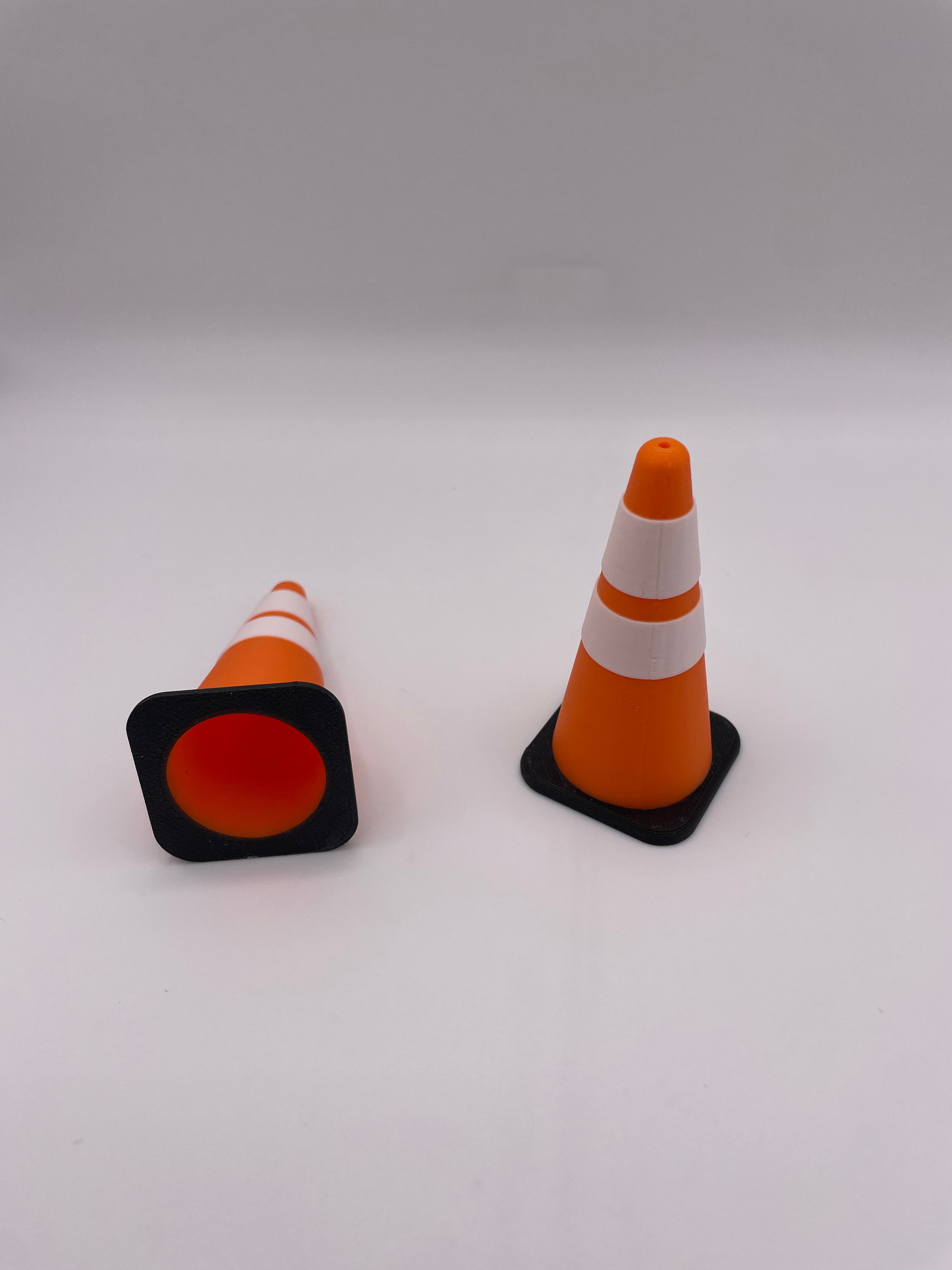 1/12 traffic cone diorama