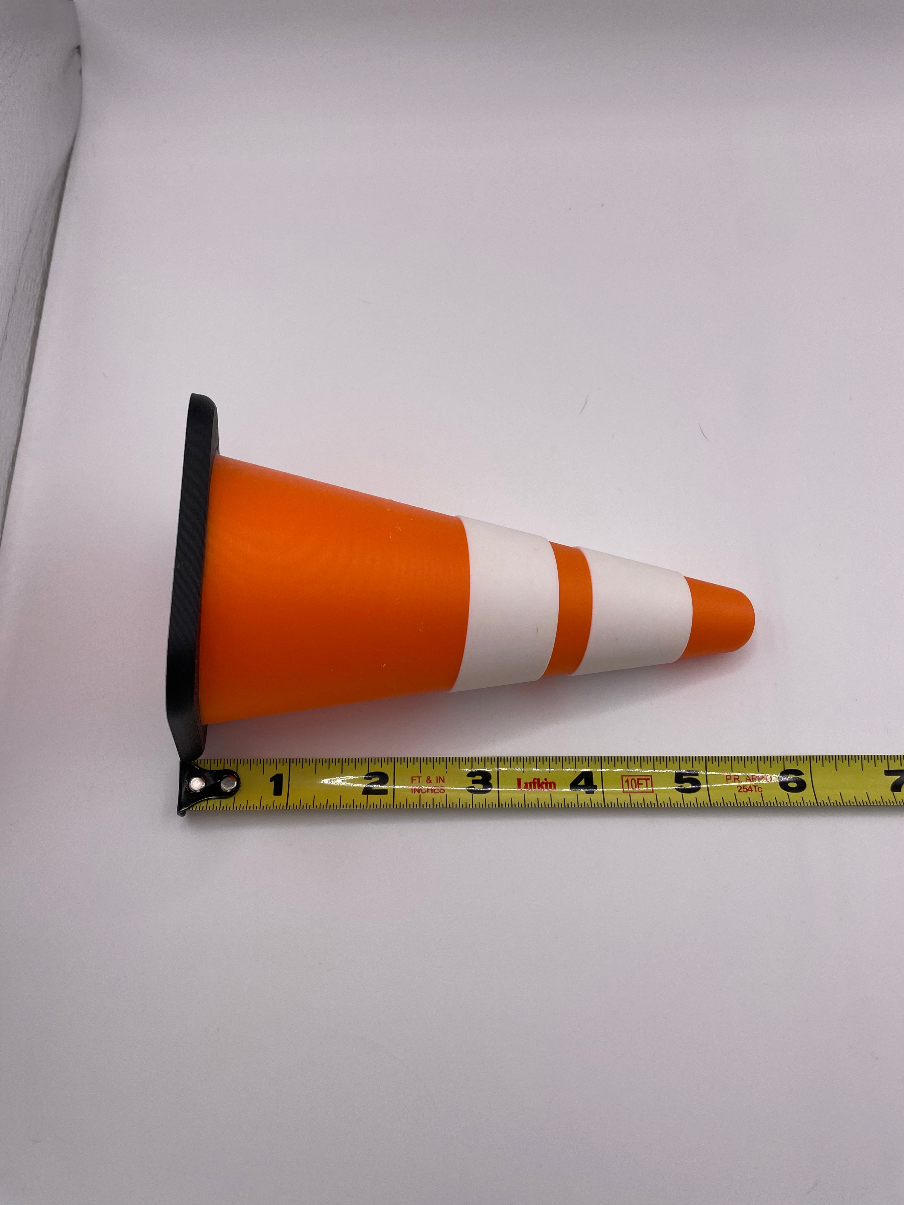 1/6 traffic cone diorama