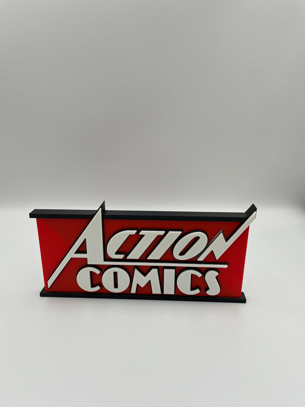 Action Comics sign