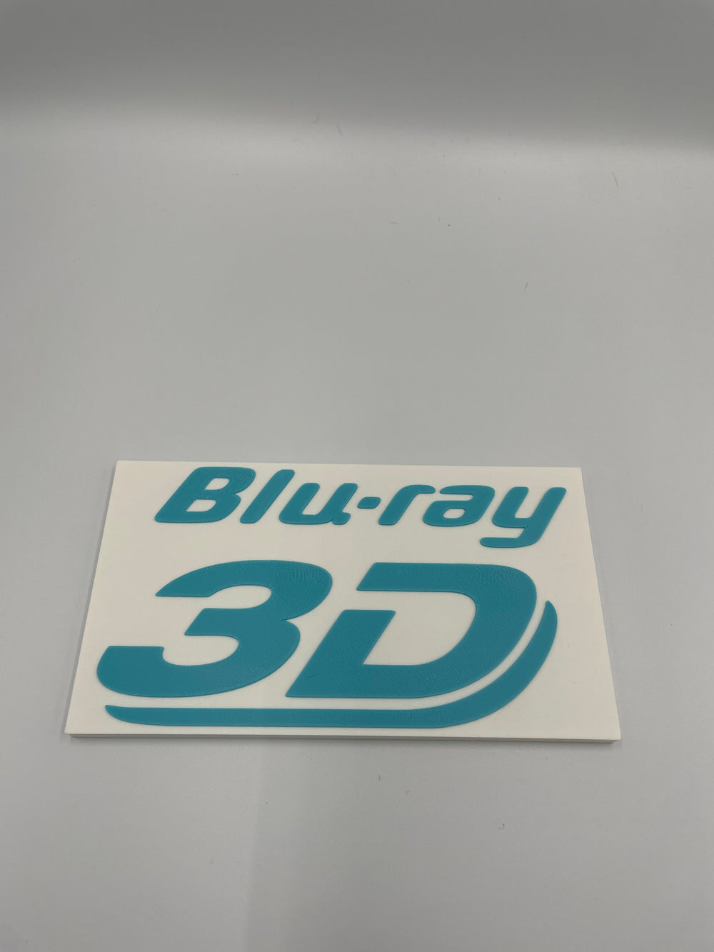 Blu Ray 3D sign