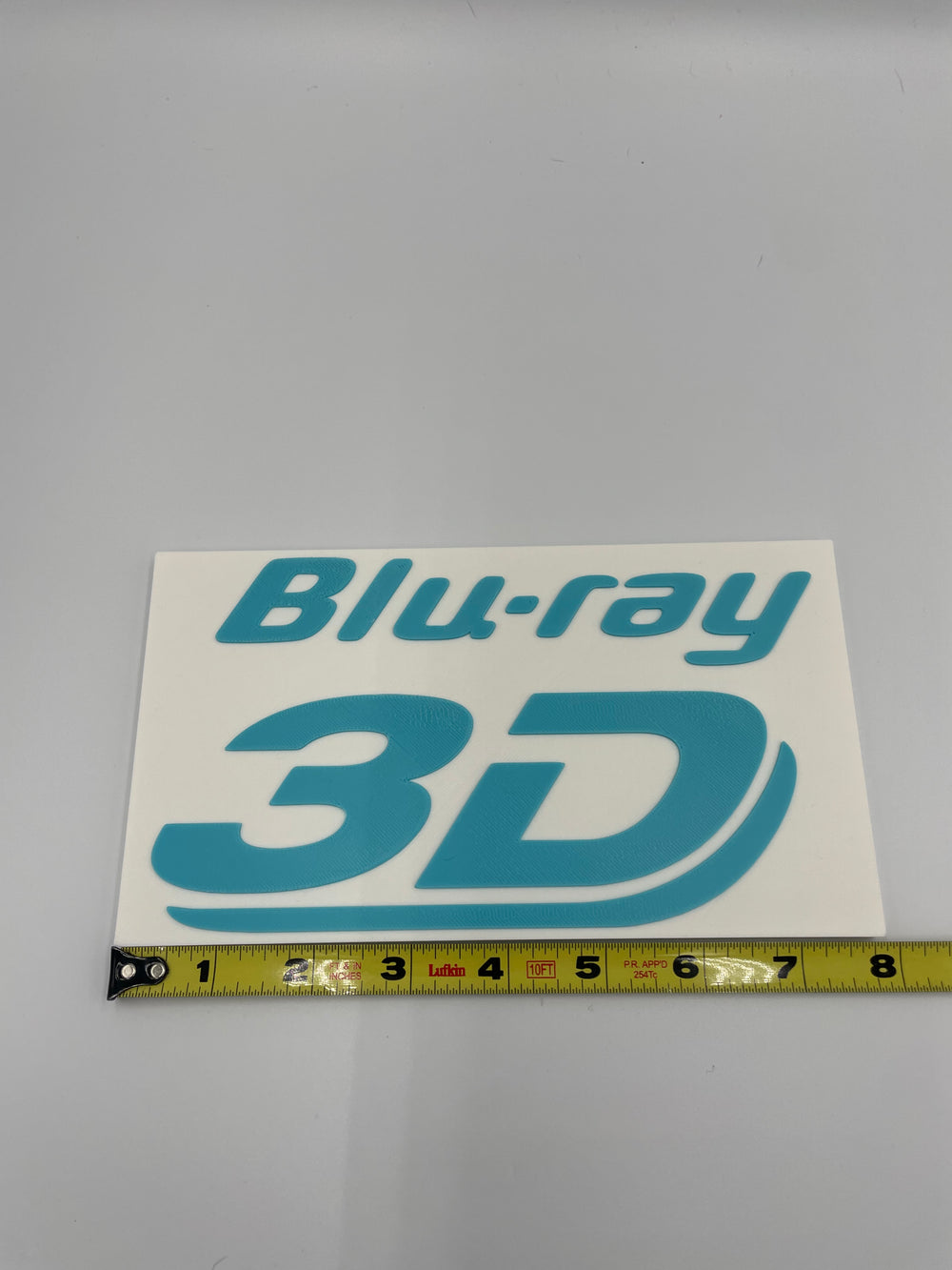 Blu Ray 3D sign