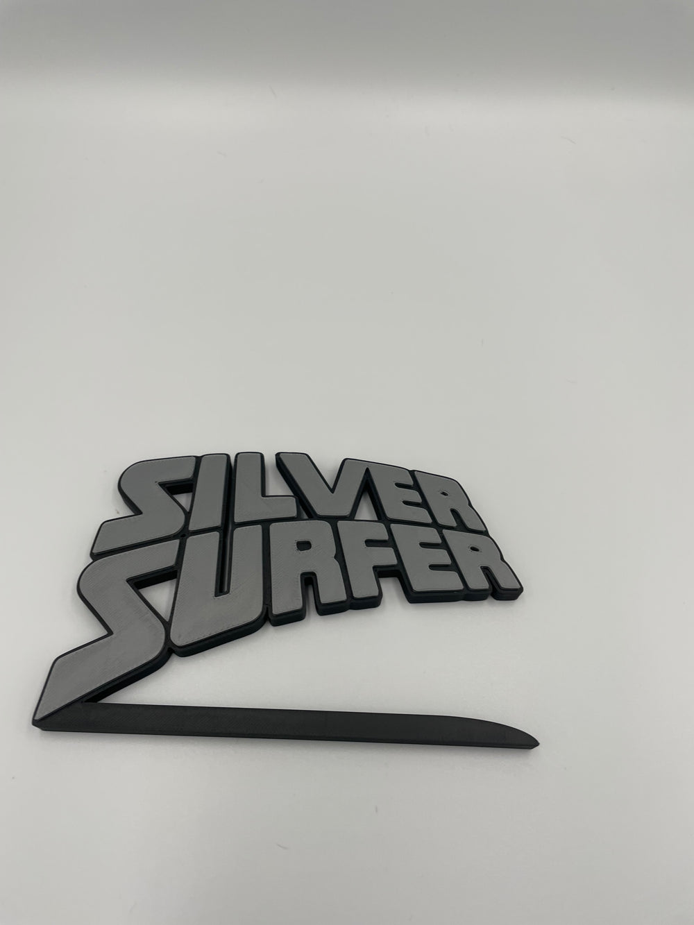Silver surfer sign