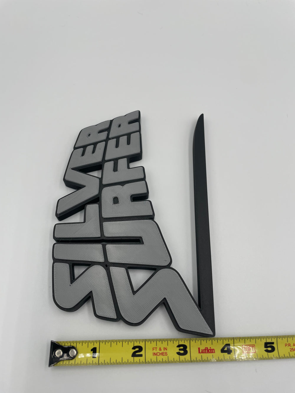 Silver surfer sign