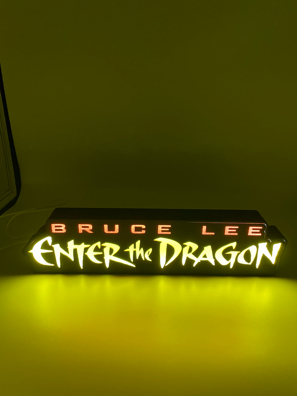 Enter the Dragon light box sign