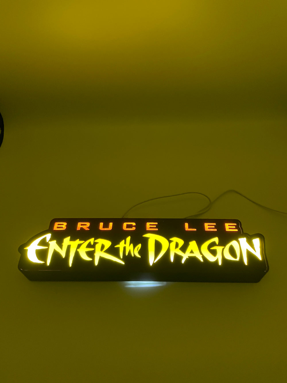 Enter the Dragon light box sign