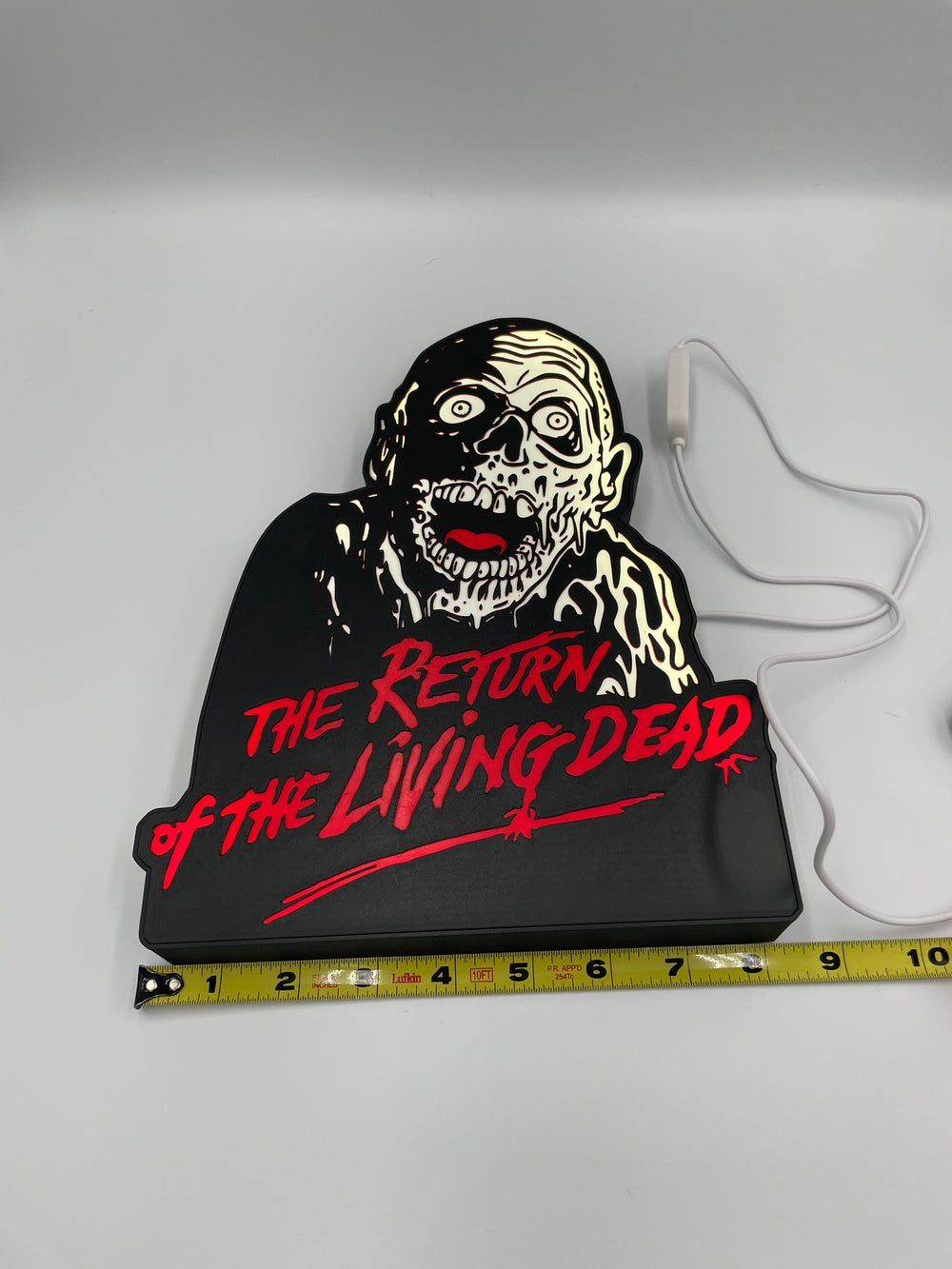 Return of living dead light box sign