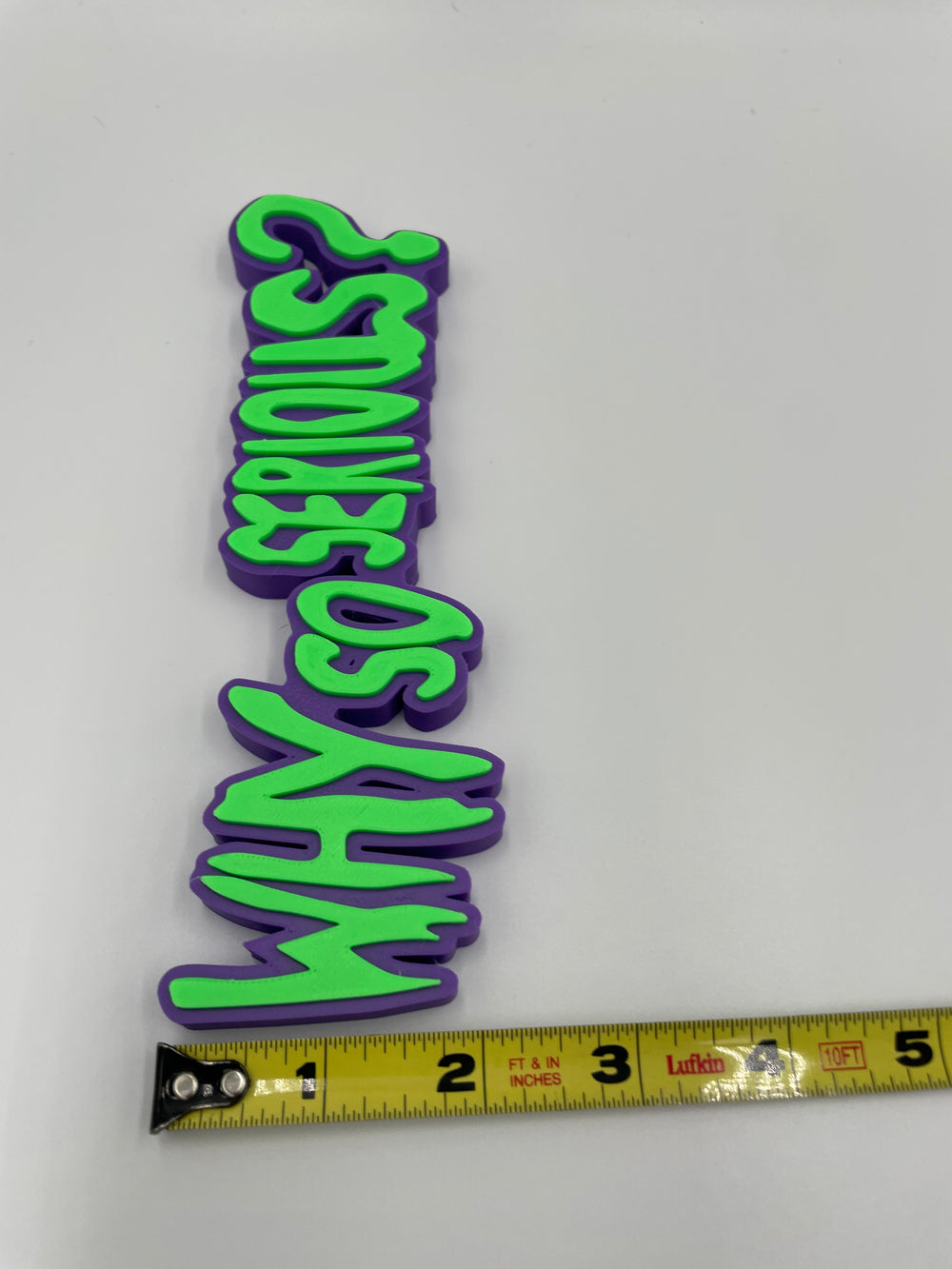 Why so serious sign
