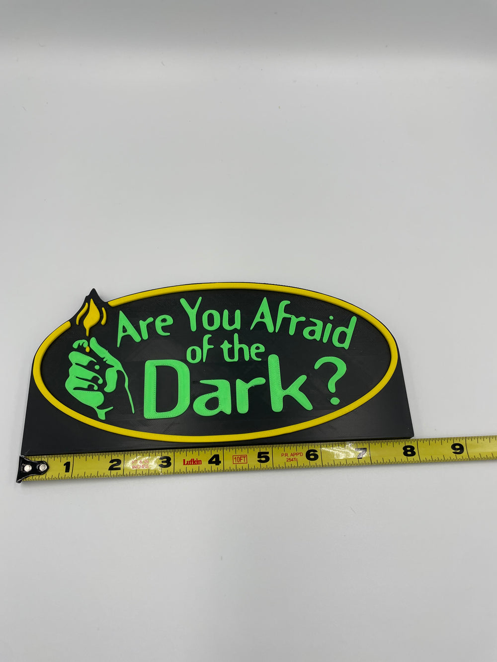 Are you afraid of the dark sign