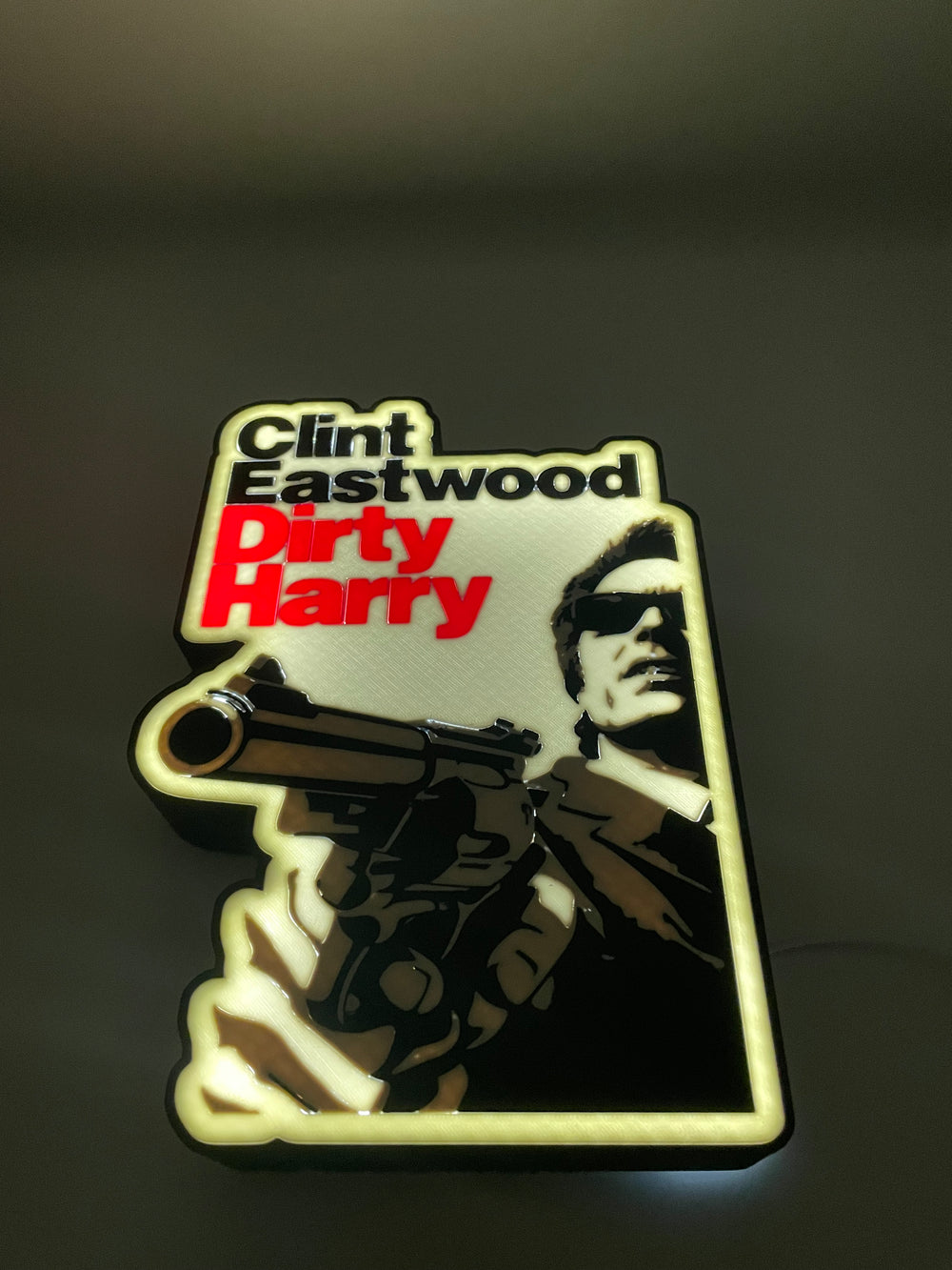 DirtyHarry Light box sign